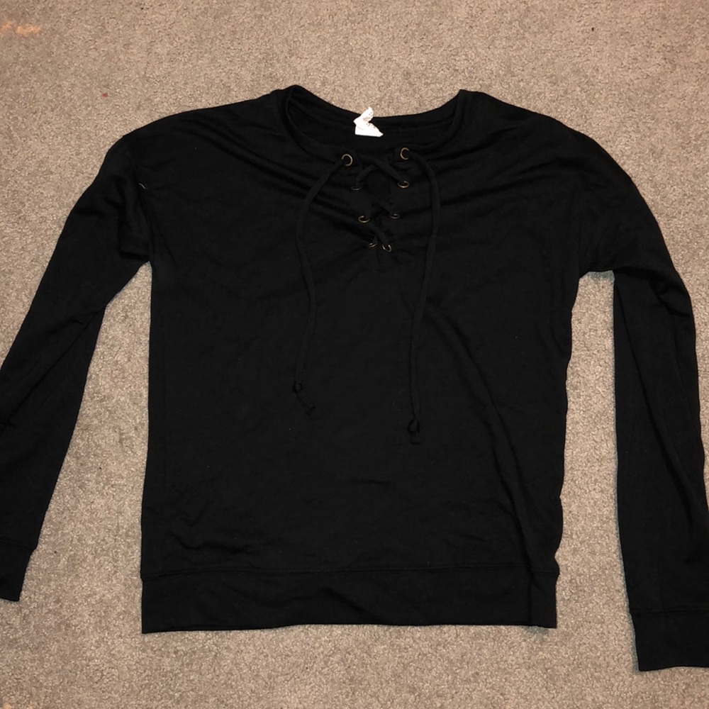 Long sleeve black shirt